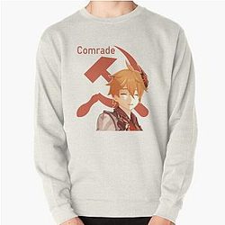 Genshin Impact Sweatshirts - Comrade Childe (Text Version) Pullover Sweatshirt RB1109