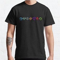 Genshin Impact T-Shirt - impact Elements Classic T-Shirt RB1109