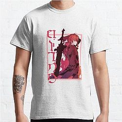 Genshin Impact T-Shirt - Genshin Impact | Diluc "Darknight Hero" Classic T-Shirt RB1109