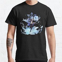 Genshin Impact T-Shirt - genshin impact ganyu Classic T-Shirt RB1109
