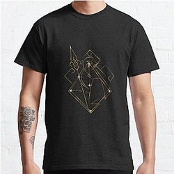 Genshin Impact T-Shirt - Genshin Impact Zhongli Constellation Classic T-Shirt RB1109