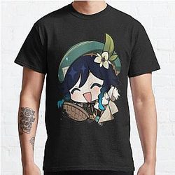 Genshin Impact T-Shirt - Genshin Impact Chibi Childe Classic T-Shirt RB1109