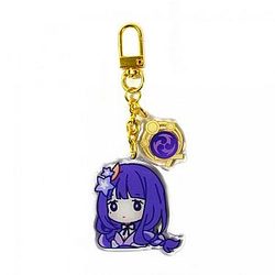 Shop Genshin Impact Acrylic Keychain Raiden Shogun Cosplay Offical Merch FG2502
