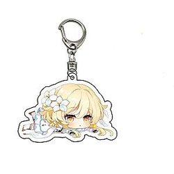 New Genshin Impact Lumine Anime Acrylic Keychains Accessories Car Bag  Offical Merch FG2502