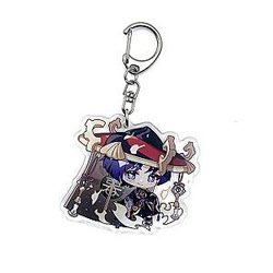 New Genshin Impact Kunikuzushi Scaramouche Figures Acrylic Keychain G Shaped Buckle  Offical Merch FG2502