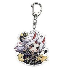 New Genshin Impact Arataki Itto Figures Acrylic Keychain G Shaped Buckle  Offical Merch FG2502