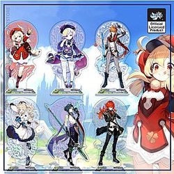 Genshin Impact Figures -  Multi Characters Anime Acrylic Stand Figures