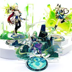 Genshin Impact Game Characters Acrylic Stand Model Plate