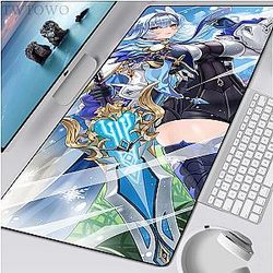 Genshin Impact Anime Rubber Carpet Laptop Mouse Pad