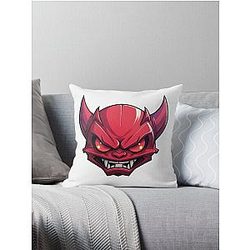 Geometry Dash Extreme Demon Throw Pillow