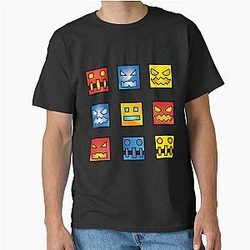 Geometry Dash Icon Face Classic T-Shirt