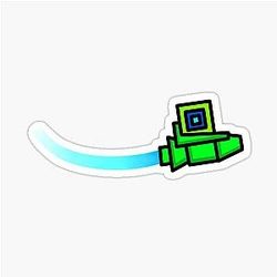 Geometry Dash Sticker