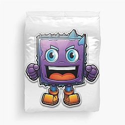 Geometry Dash Duvet Cover