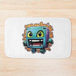 Geometry Dash Bath Mat