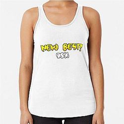 Geometry Dash Rage Racerback Tank Top