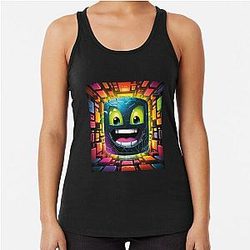 Geometry Racerback Tank Top