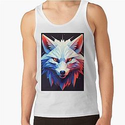 Geometry Dash The Lightning Wolf's Adventure Tank Top
