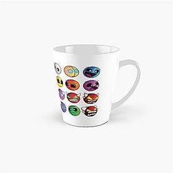 Geometry Dash Difficulty Demon Faces Tall Mug