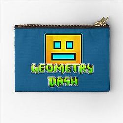 Geometry Dash Zipper Pouch