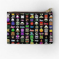 Geometry Dash Zipper Pouch
