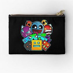 geometry dash old school gaming pouch