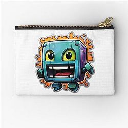 Geometry Dash Zipper Pouch