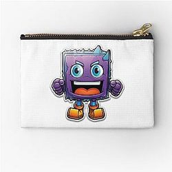 Geometry Dash Zipper Pouch
