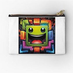 Geometry Dash Zipper Pouch