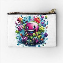Geometry Dash Zipper Pouch