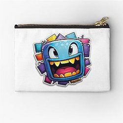 Geometry Dash Zipper Pouch