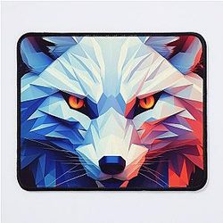 Geometry Dash The Lightning Wolf's Adventure Mouse Pad