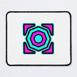 Trust Cube Geometry Dash Icon Mouse Pad