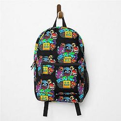 Geometry Dash Old School Gaming Backpack