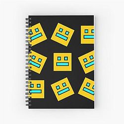 Geometry Dash Spiral Notebook