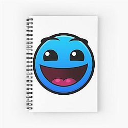 Geometry Dash Spiral Notebook