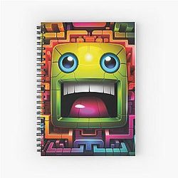 Geometry Spiral Notebook