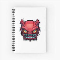 Geometry Dash Extreme Demon Spiral Notebook