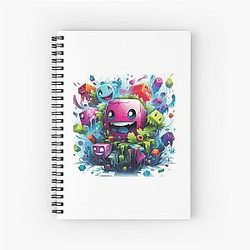 Geometry Spiral Notebook