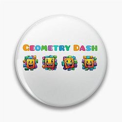 Geometry Dash Pin