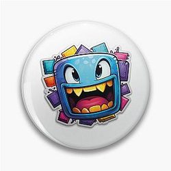Geometry Dash Pin