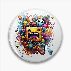 Geometry Dash Pin