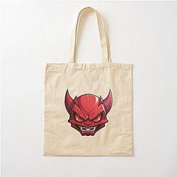Geometry Dash Extreme Cotton Tote Bag