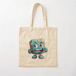 Geometry Cotton Tote Bag