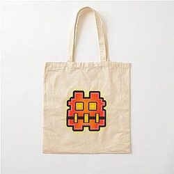 Geometry Dash Cotton Tote Bag