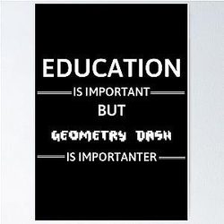 Education is Important Poster