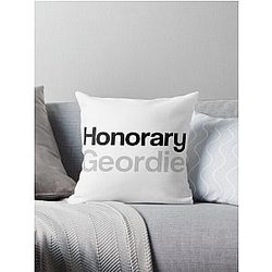 Honorary Geordie Throw Pillow
