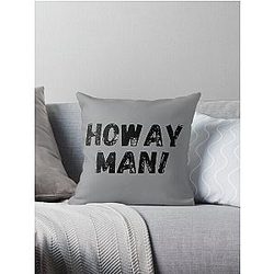 Geordie slang Throw Pillow