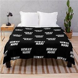 Geordie slang Throw Blanket