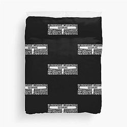 Geordie Slang Duvet Cover