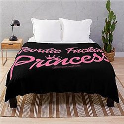 Geordie Fuckin' Princess Throw Blanket